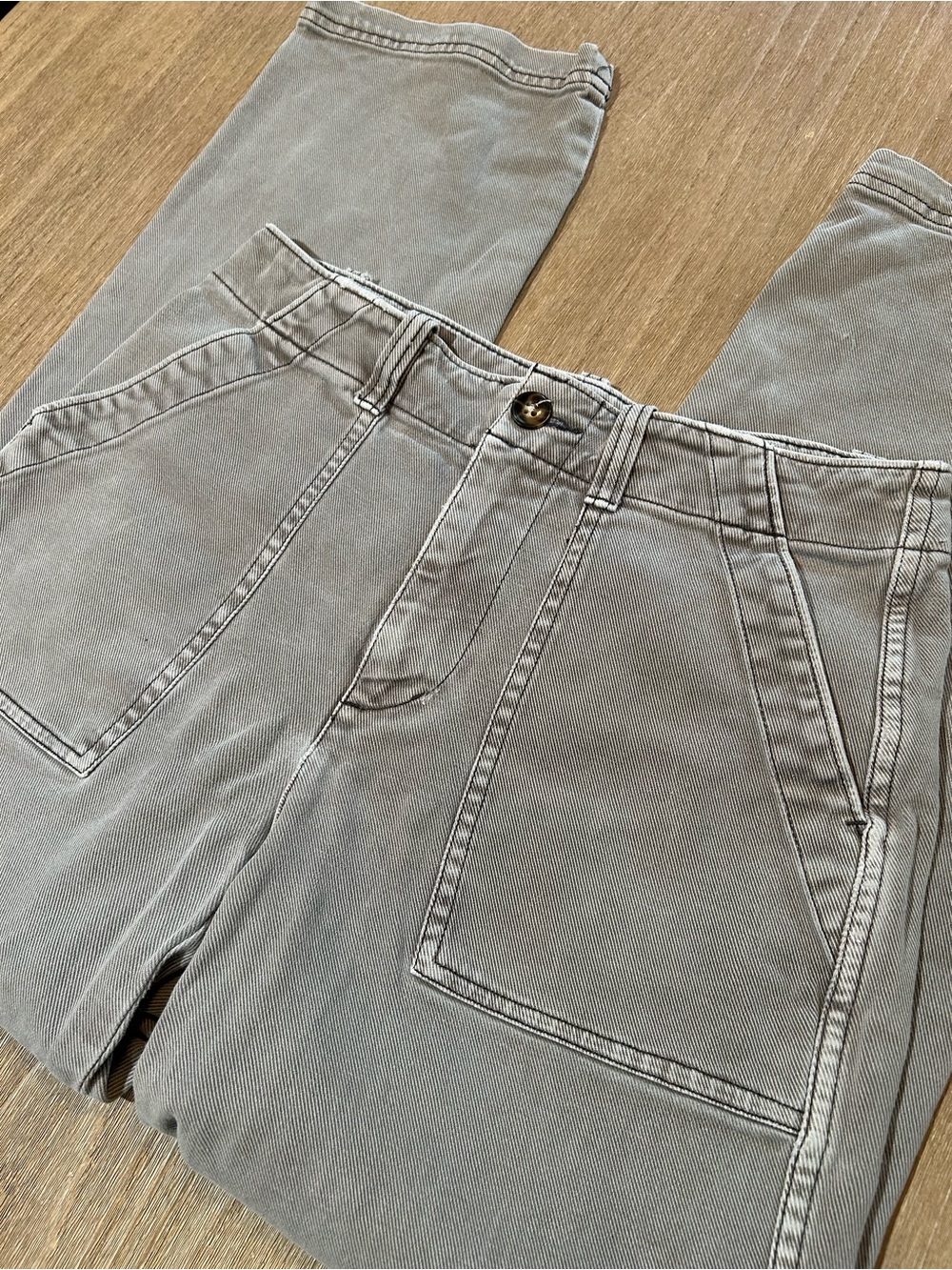 Faherty Utility Slim Straight Cotton Stretch Twill Pants Size 26